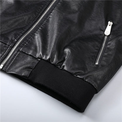 New-PHILIPP 6984 Padded leather jacket