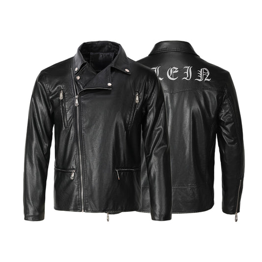 New-PHILIPP 6982 Padded leather jacket