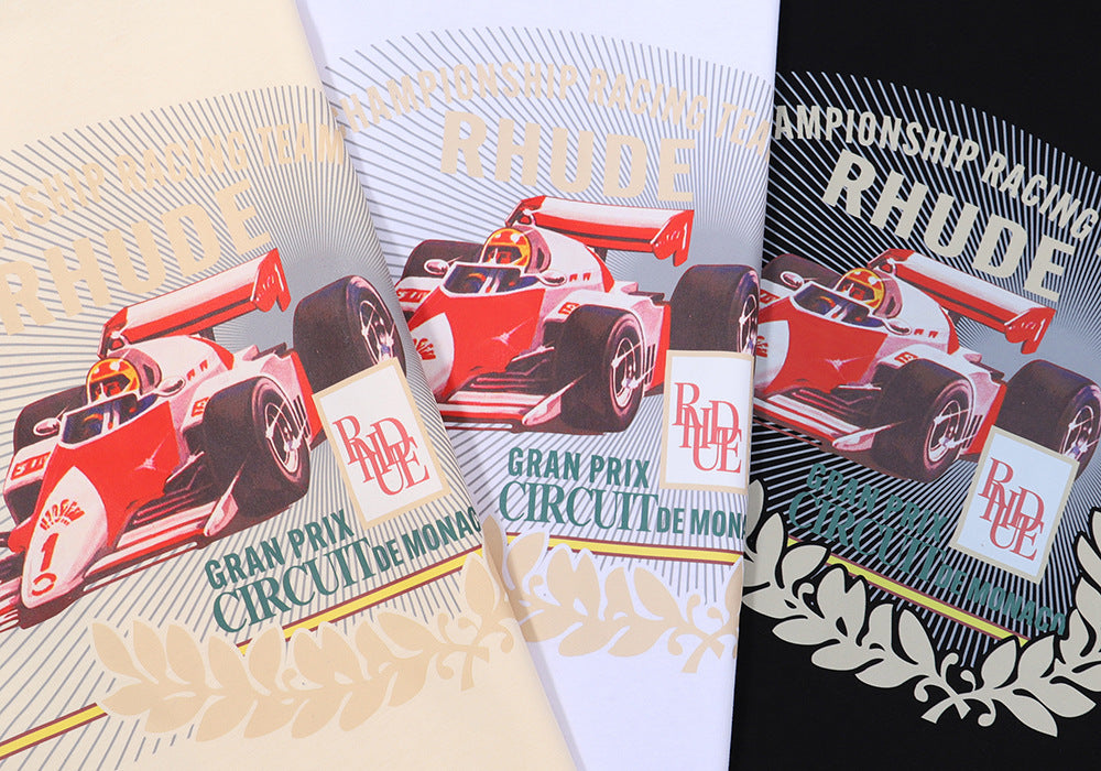 New-RHUDE Racing Prints T-shirt