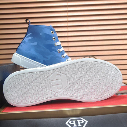 New-PHILIPP High top Leather shoes