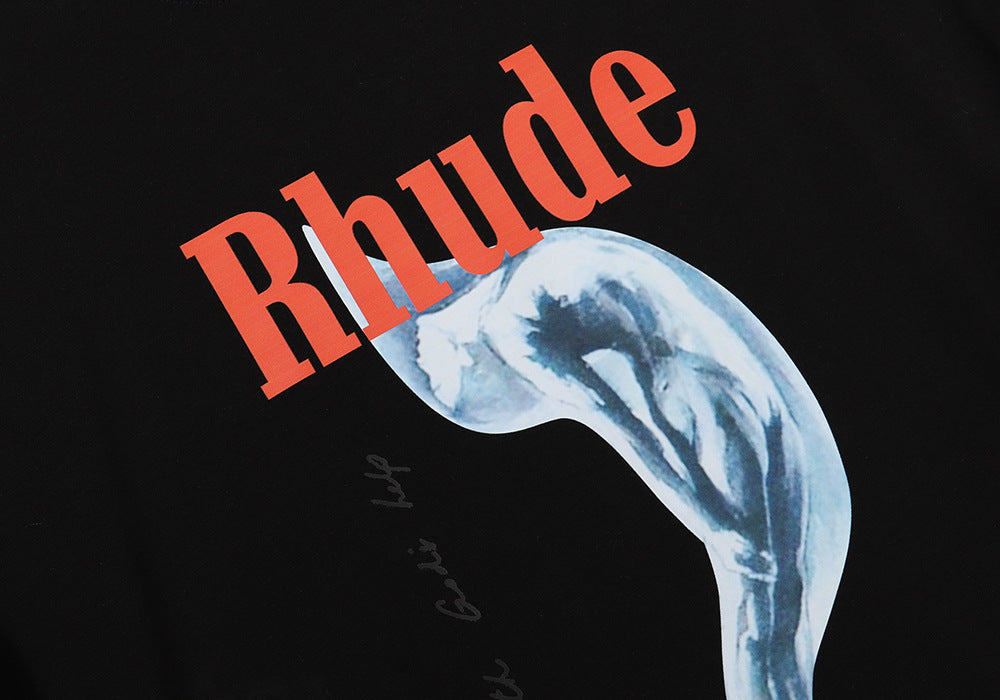 New-RHUDE portrait Prints T-shirt