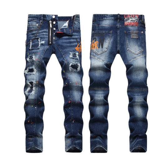 NEW-DSQ2 blue Jeans