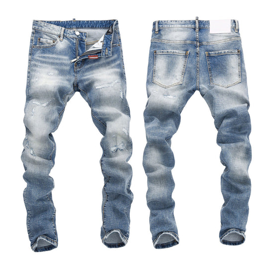 NEW-DSQ2 2024ss Ripped Jeans