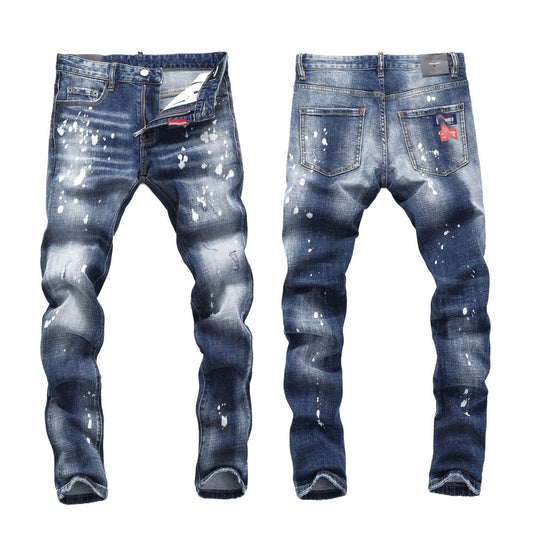 NEW-DSQ2 2024ss Ripped Jeans