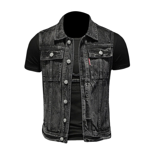 NEW-DSQ2 Denim Vest coat