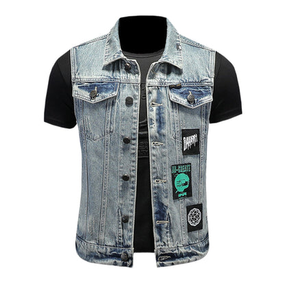 NEW-DSQ2 24ss Denim Vest coat