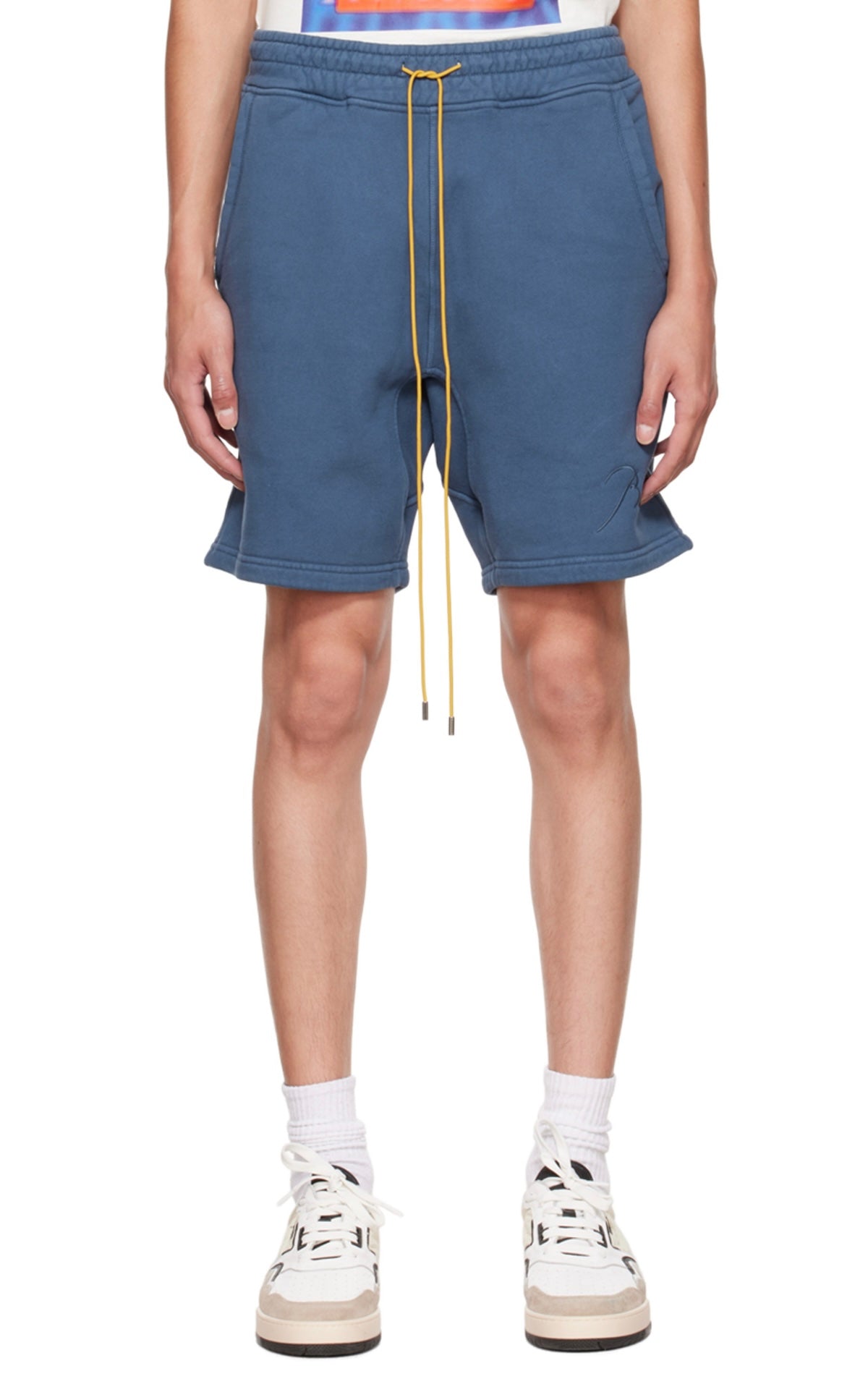 New-RHUDE 4-color embroidered shorts