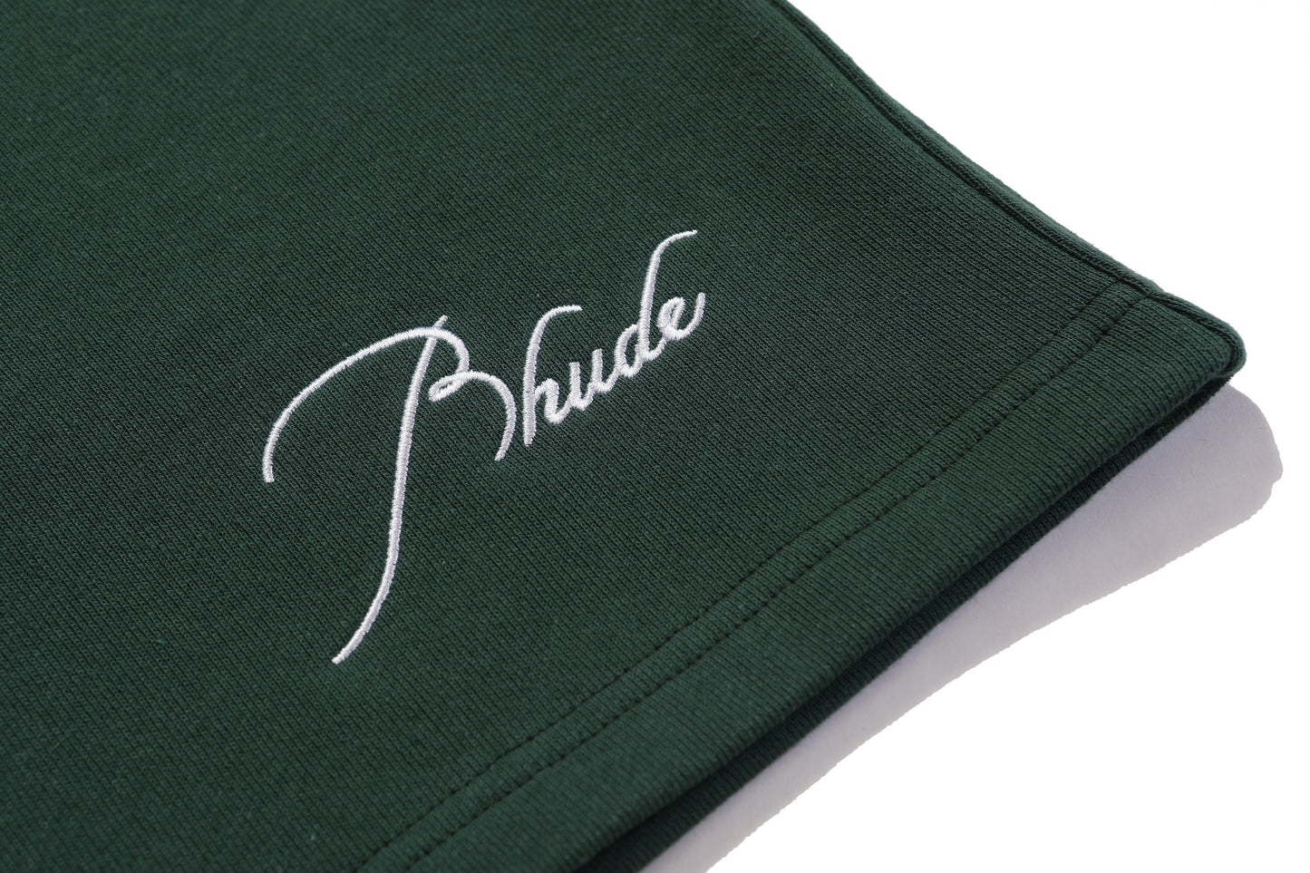 New-RHUDE Embroidered logo vintage shorts