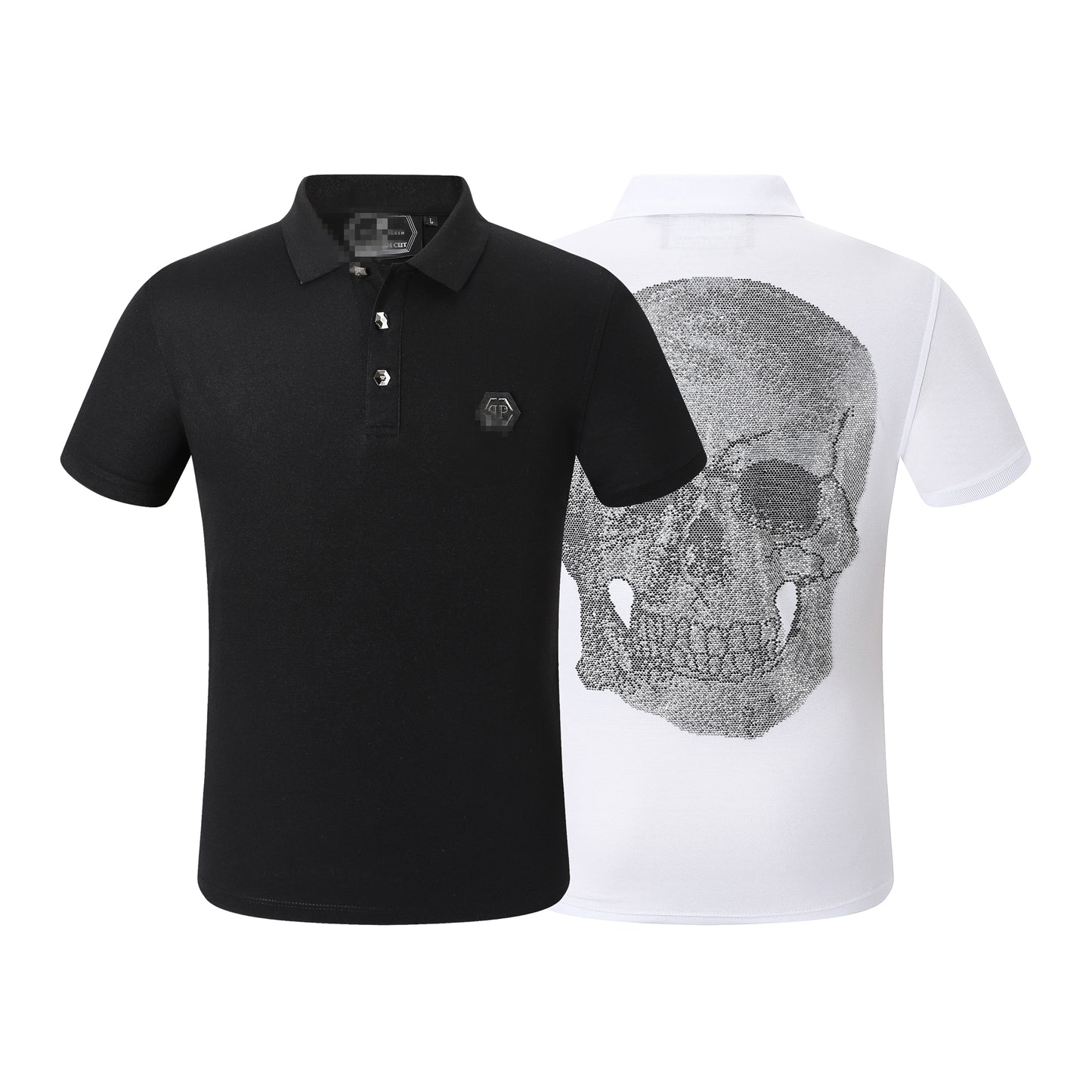 New-PHILIPP 9037 skull Diamond Polo