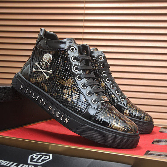 New-PHILIPP High top Leather shoes