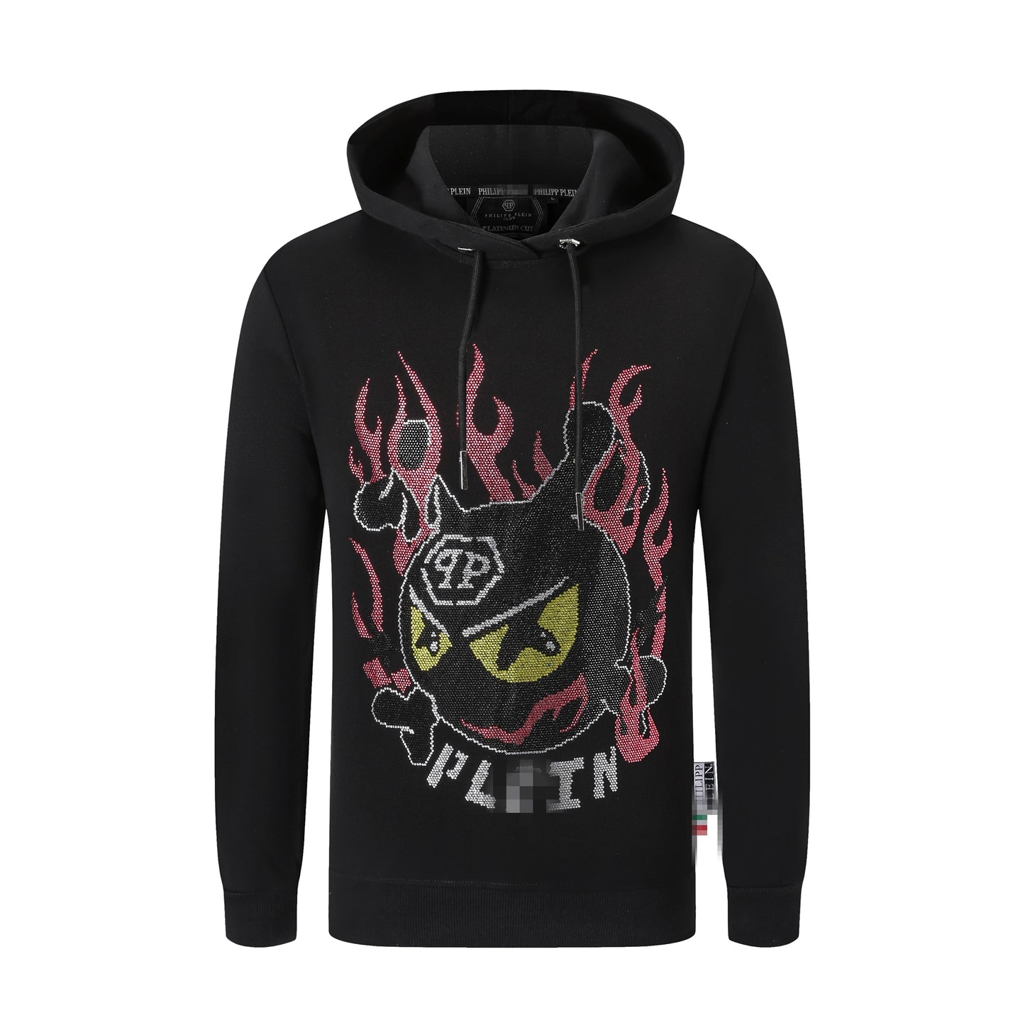 New-PHILIPP 8658 Diamonds Hoodie