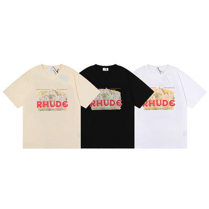 New-RHUDE Couple prints T-shirt