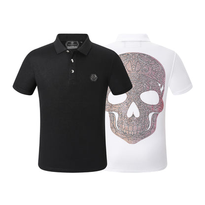 New-PHILIPP Skull Diamond polo shirt