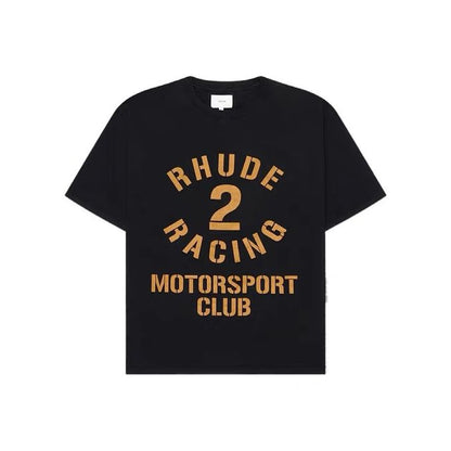 New-RHUDE Racing Club Slogan T-shirt