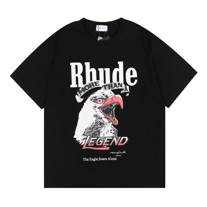 New-RHUDE Eagle print T-shirt