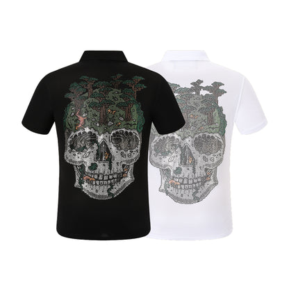 New-PHILIPP 9013 skull Diamond Polo