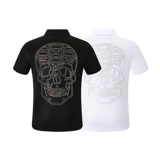 New-PHILIPP 9009 skull Diamond Polo