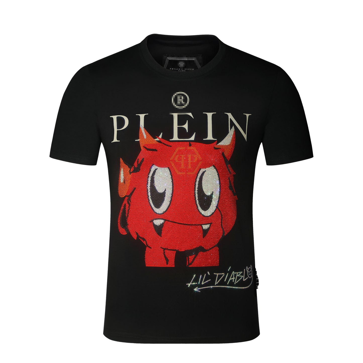 New-PHILIPP red diamond T-shirt