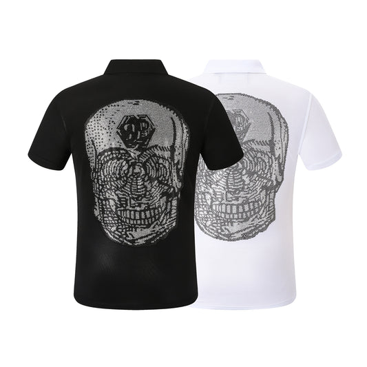 New-PHILIPP 9002 skull Diamond Polo