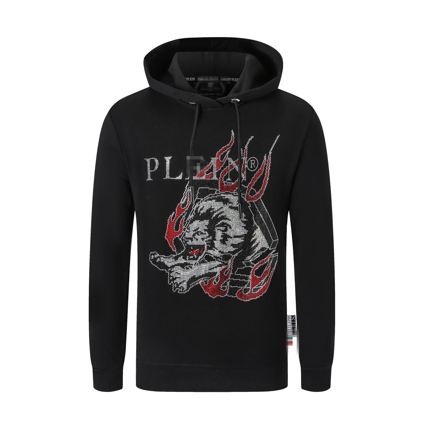 New-PHILIPP 8657 Diamonds Hoodie