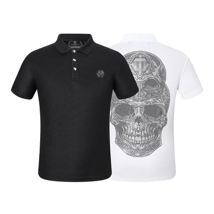 New-PHILIPP 9047 skull Diamond Polo