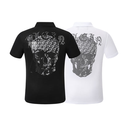 New-PHILIPP 9016 skull Diamond Polo