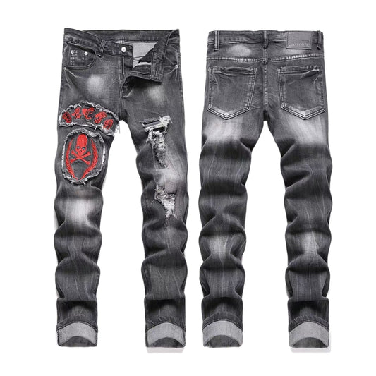 New-PHILIPP Skull jeans