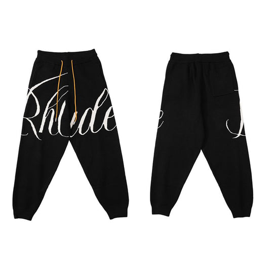 New-RHUDE Cotton blend trousers