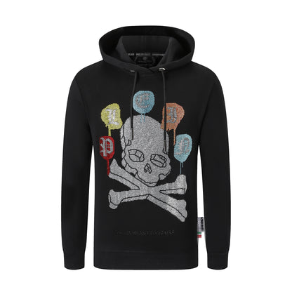 New-PHILIPP 8654 Diamonds Hoodie