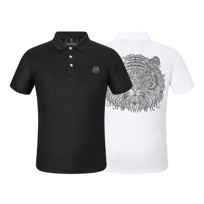 New-PHILIPP 9051 tiger Diamond Polo