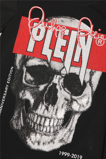 New-PHILIPP 512 skull diamond T-shirt