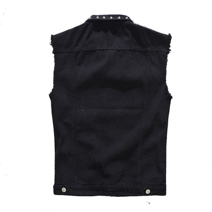 NEW-DSQ2 24ss zipper Denim vest