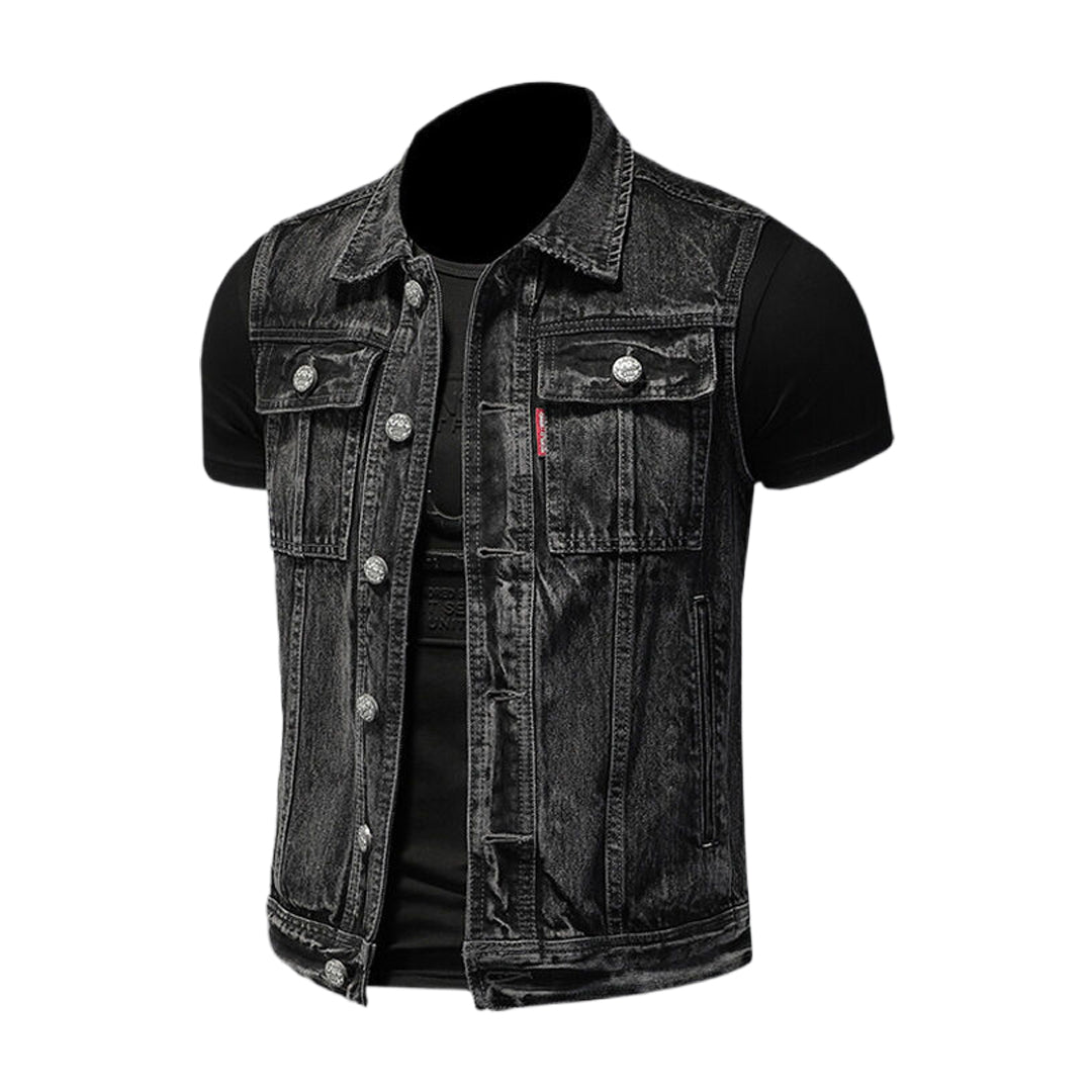 NEW-DSQ2 Denim Vest coat