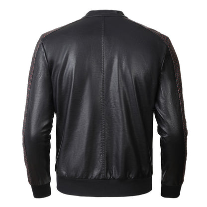 New-PHILIPP 6979 Padded leather jacket