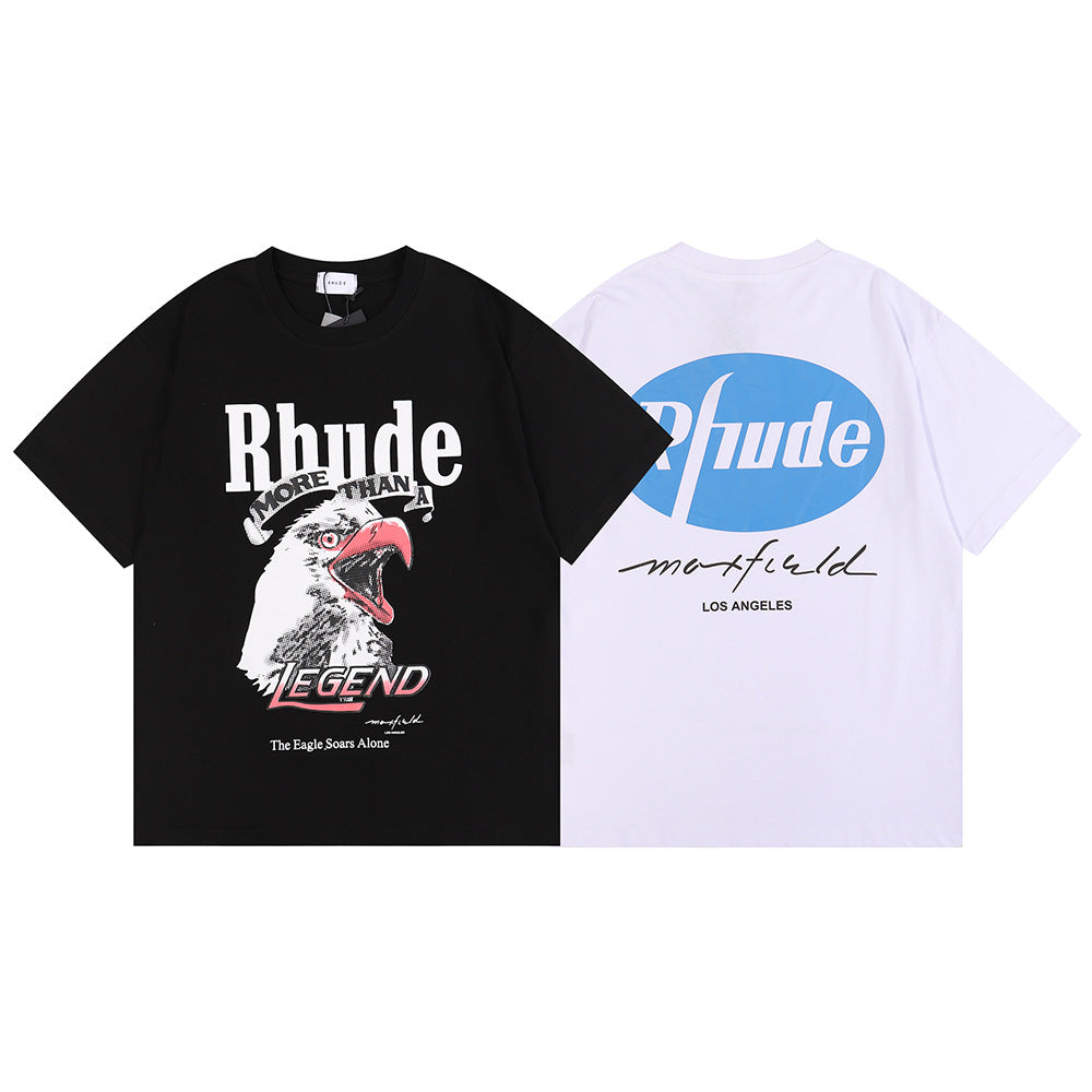 New-RHUDE Eagle print T-shirt