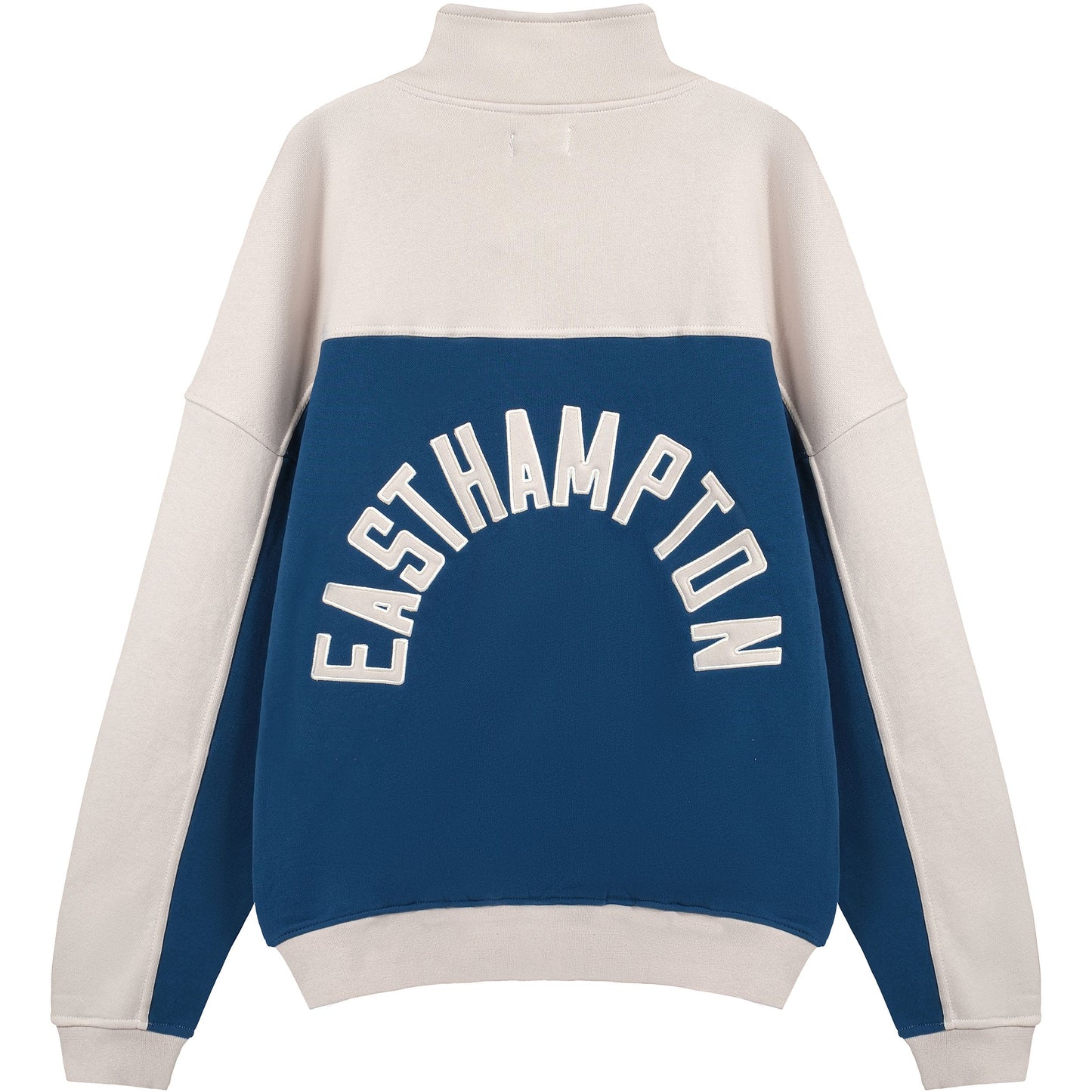 New-RHUDE Vintage Half Zip Embroidered Sweatshirt