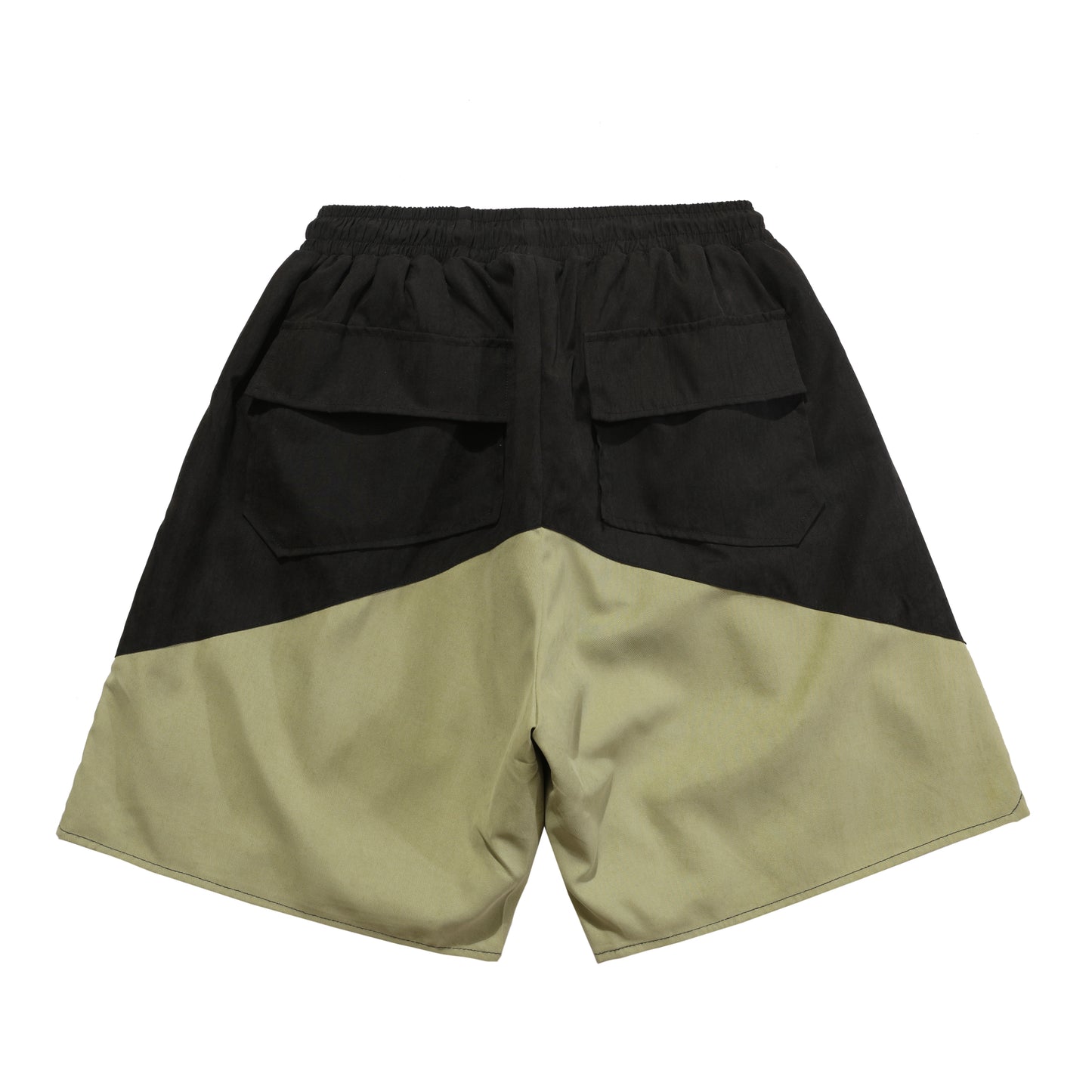 New-RHUDE Two-tone lettering print shorts