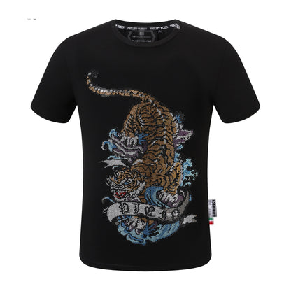 New-PHILIPP Tiger Diamond T-shirt