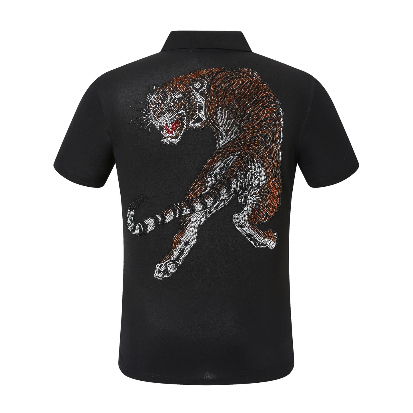 New-PHILIPP Tiger Diamond Polo