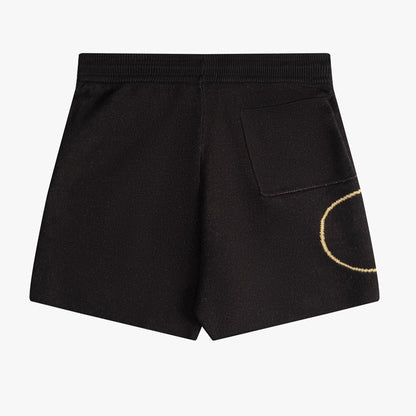 New-RHUDE jacquard drawstring shorts