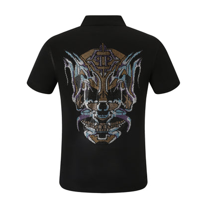 New-PHILIPP 9004 skull Diamond Polo