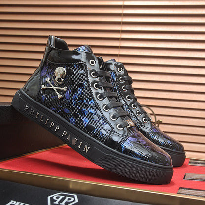 New-PHILIPP High top Leather shoes