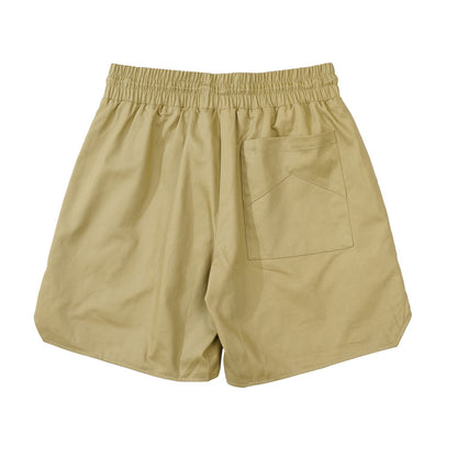 New-RHUDE Summer logo embroidered drawstring shorts