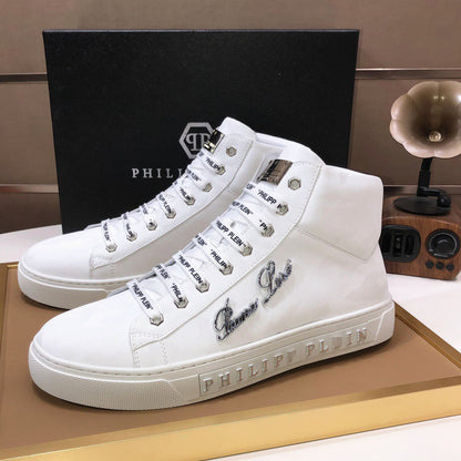 New-PHILIPP High Top leather shoes