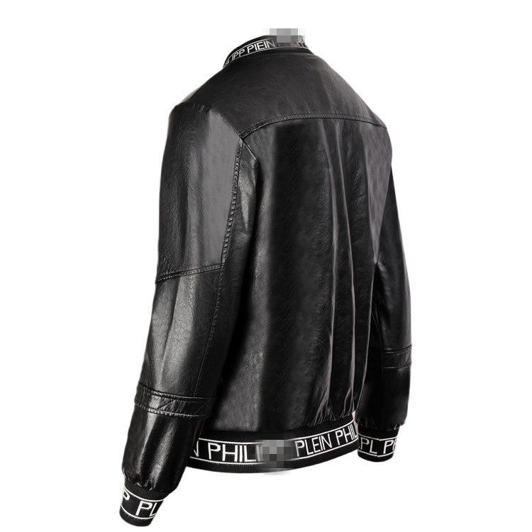 New-PHILIPP 6969 Padded leather jacket