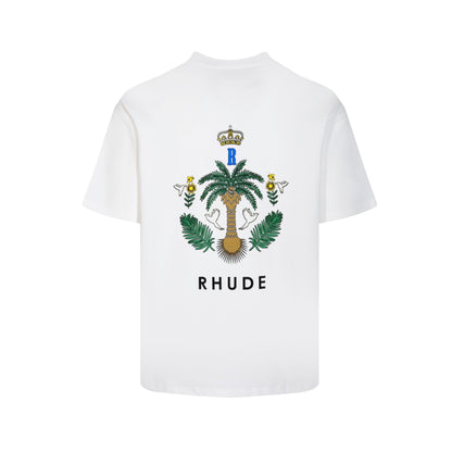 New-RHUDE Coconut Tree Print T-shirt