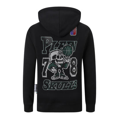 New-PHILIPP 8677 skull Diamonds Hoodie