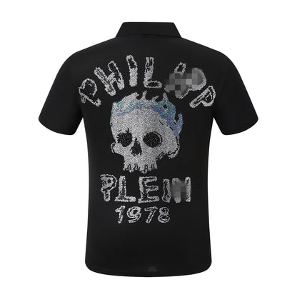 New-PHILIPP 9015 skull Diamond Polo