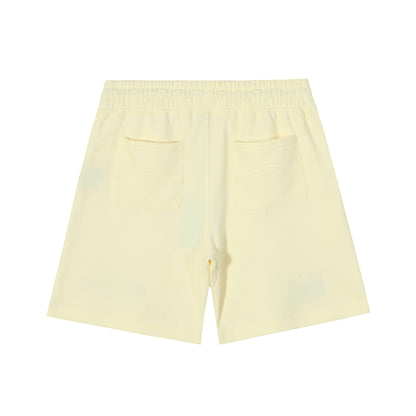 New-RHUDE Joint logo embroidered drawstring shorts