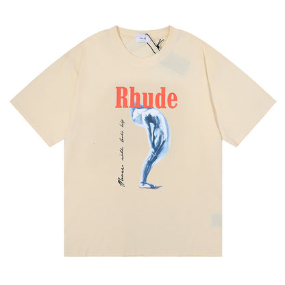 New-RHUDE portrait Prints T-shirt